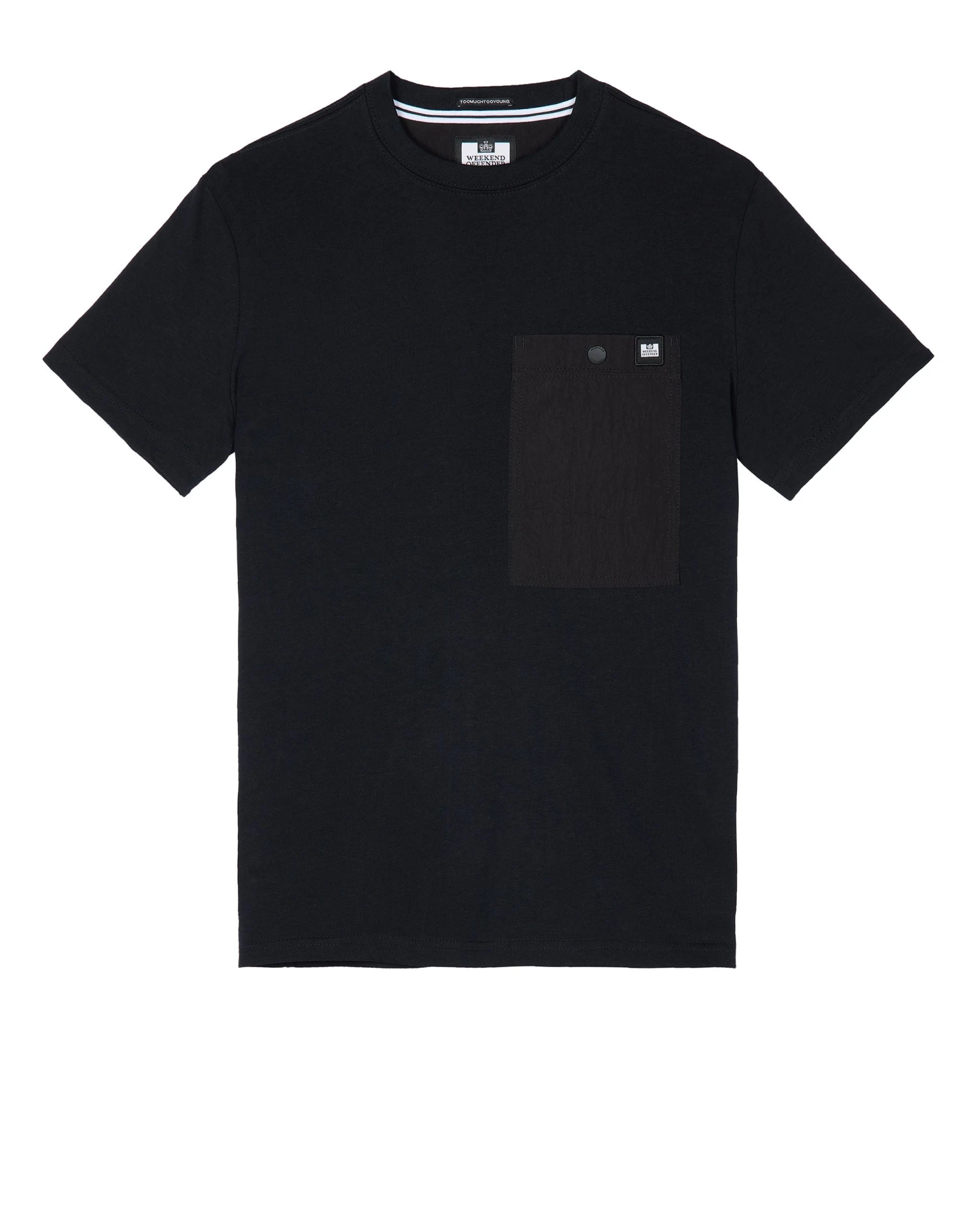 Weekend Offender Tabiti Pocket T-Shirt Black 1 Weekend Offender Tabiti Pocket T-Shirt Black