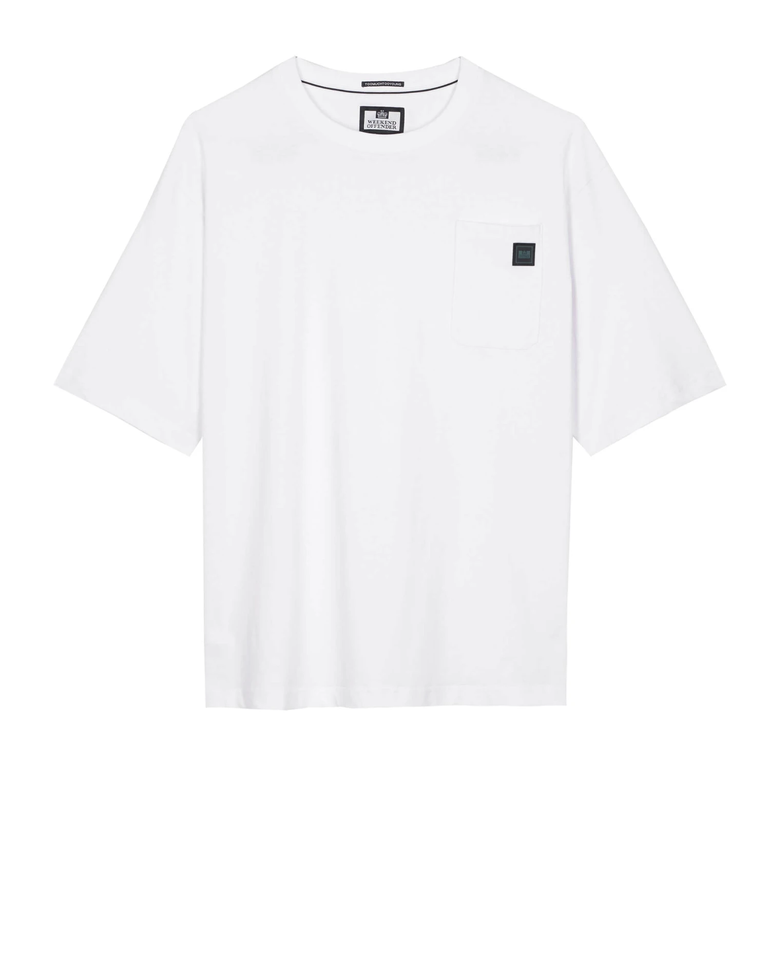 Weekend Offender Fury Oversized T-Shirt White 1 Weekend Offender Fury Oversized T-Shirt White