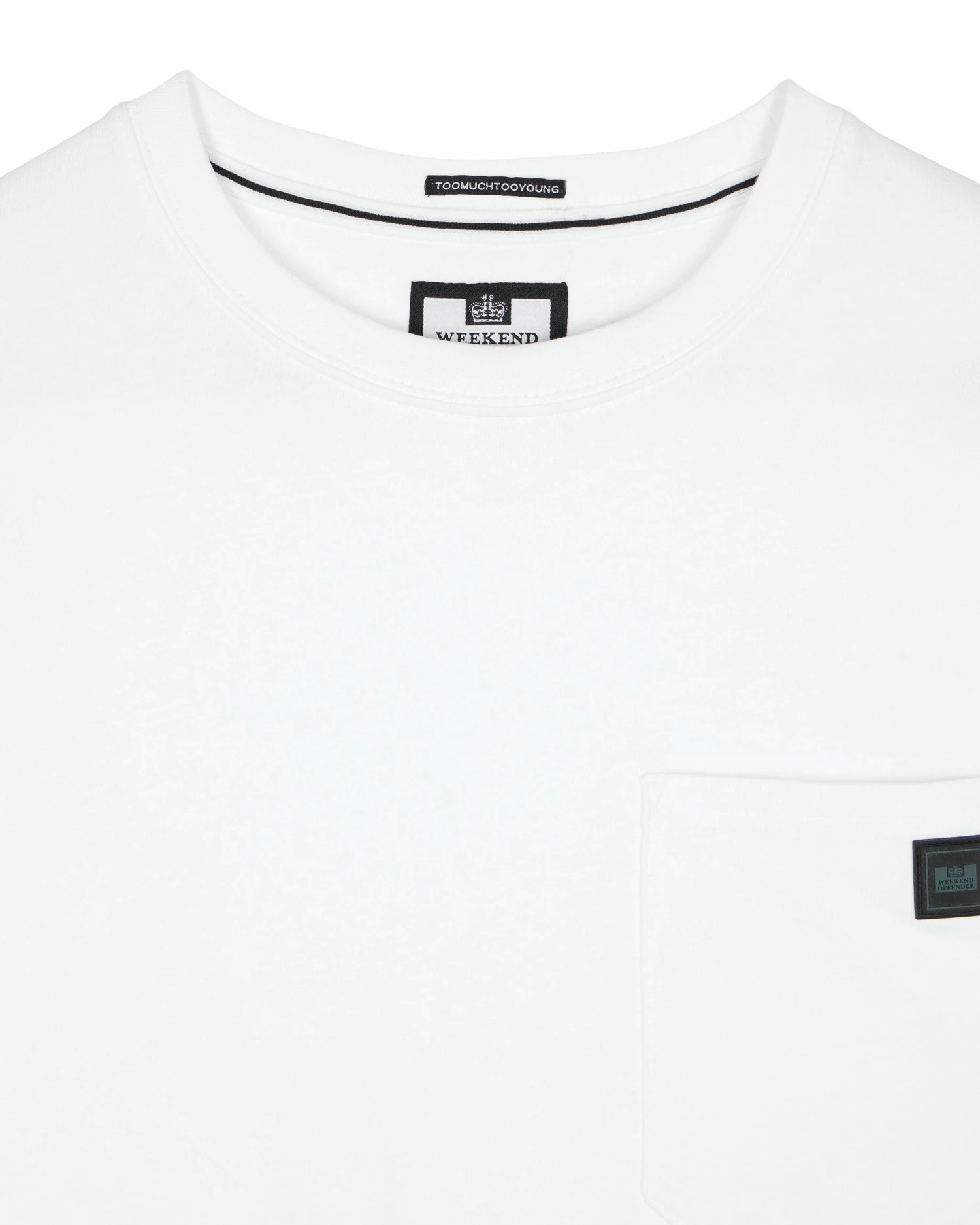 Weekend Offender Fury Oversized T-Shirt White 6 Weekend Offender Fury Oversized T-Shirt White - Image 6