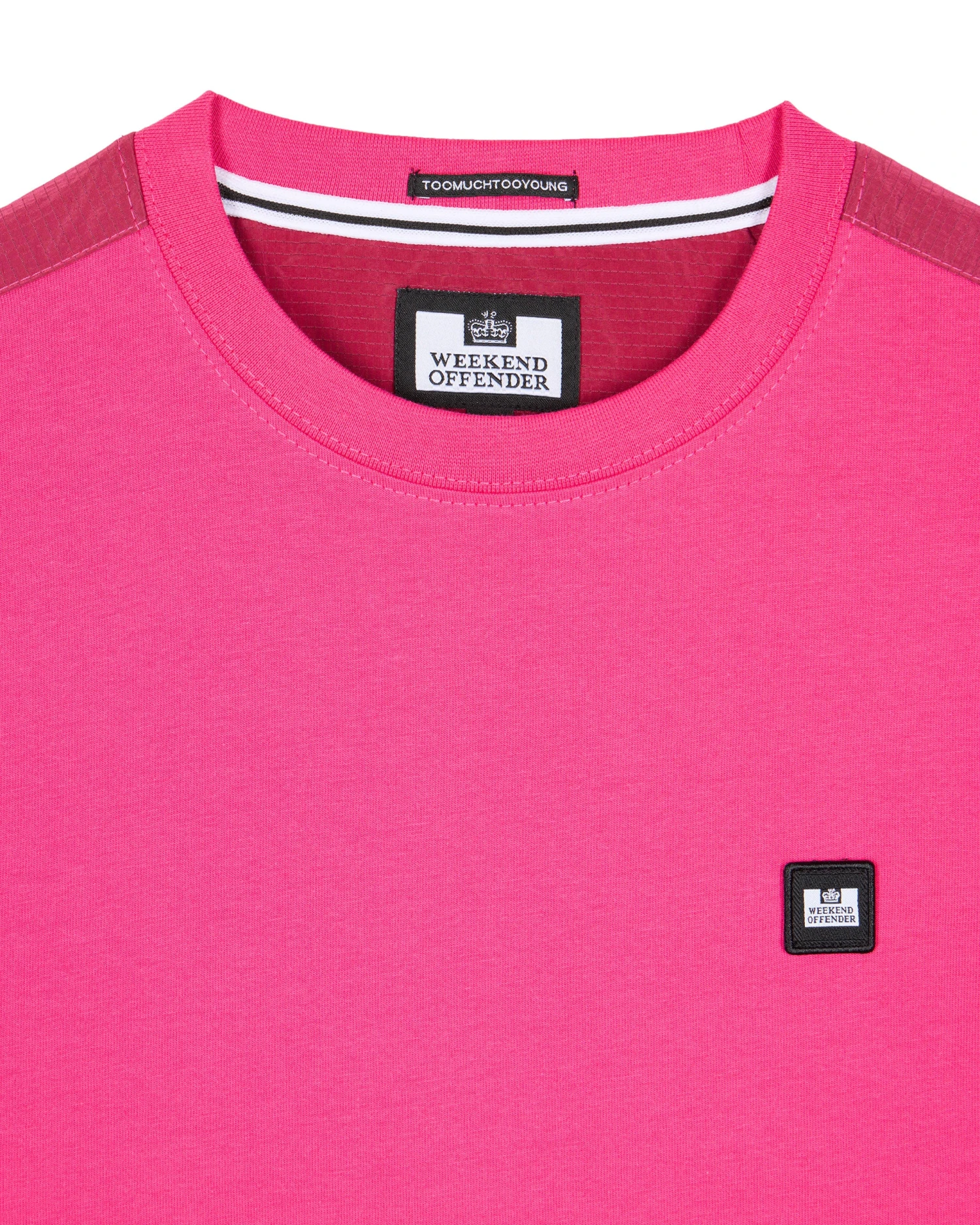 Weekend Offender Garcia T-Shirt Magenta 5 Weekend Offender Garcia T-Shirt Magenta - Image 5