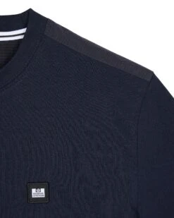 Weekend Offender Garcia T-Shirt Navy -Clothing Shop TSSS23 13 GARCIA NAVY 1914