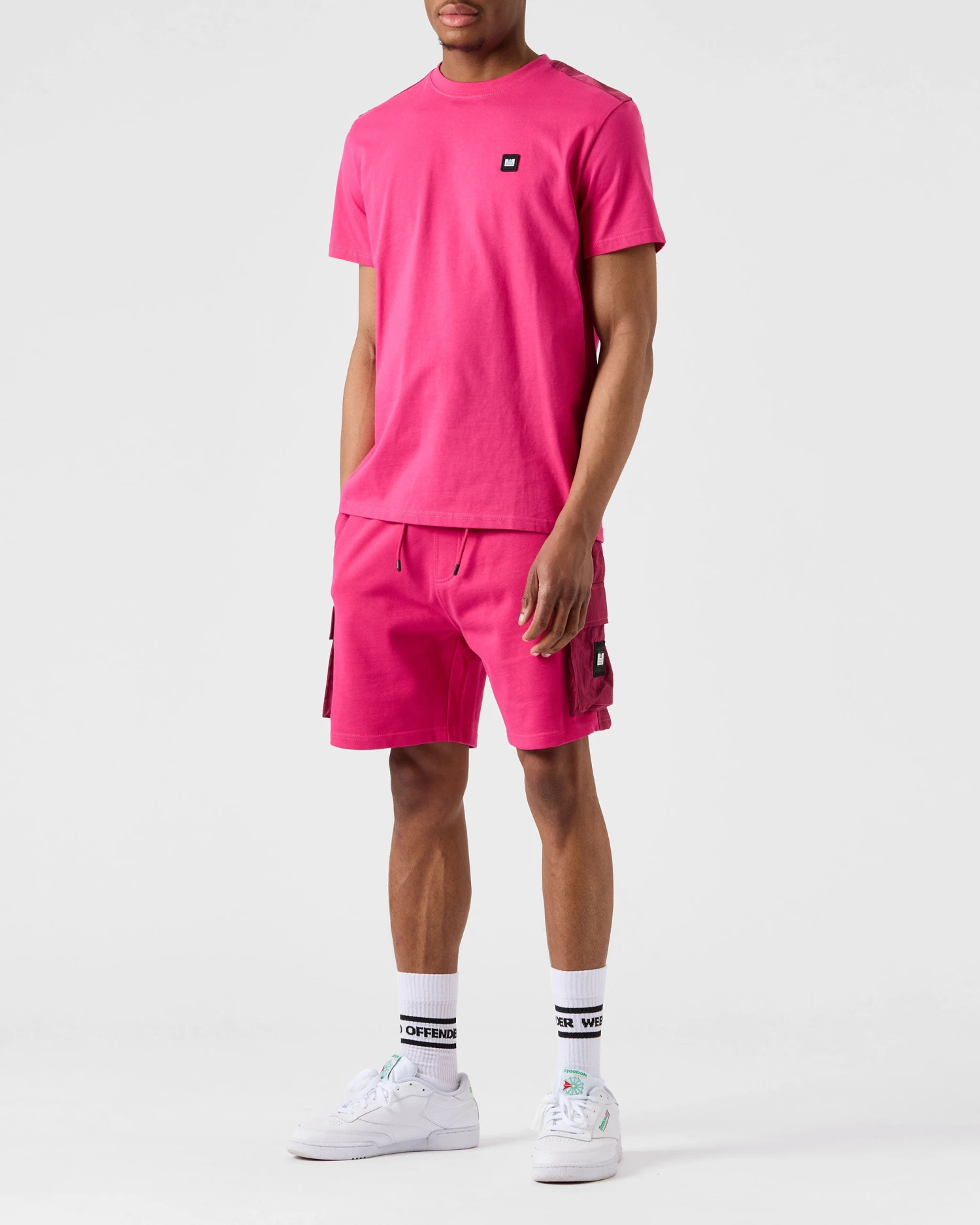 Weekend Offender Garcia T-Shirt Magenta 2 Weekend Offender Garcia T-Shirt Magenta - Image 2