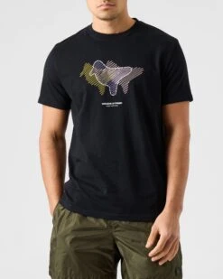 Weekend Offender Gabe Graphic T-Shirt Black 9 Weekend Offender Gabe Graphic T-Shirt Black -Clothing Shop TSSS2316 GABE BLACK 4328