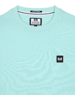Weekend Offender Cannon Beach T-Shirt Celeste Green -Clothing Shop TSSS2401 CANNON BEACH CELESTE 3260