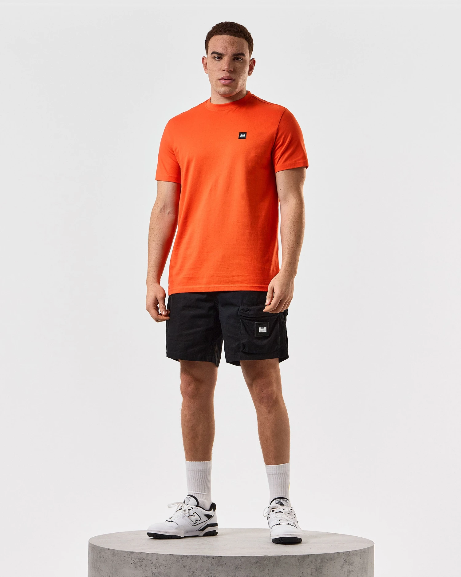 Weekend Offender Cannon Beach T-Shirt Pure Orange 2 Weekend Offender Cannon Beach T-Shirt Pure Orange - Image 2