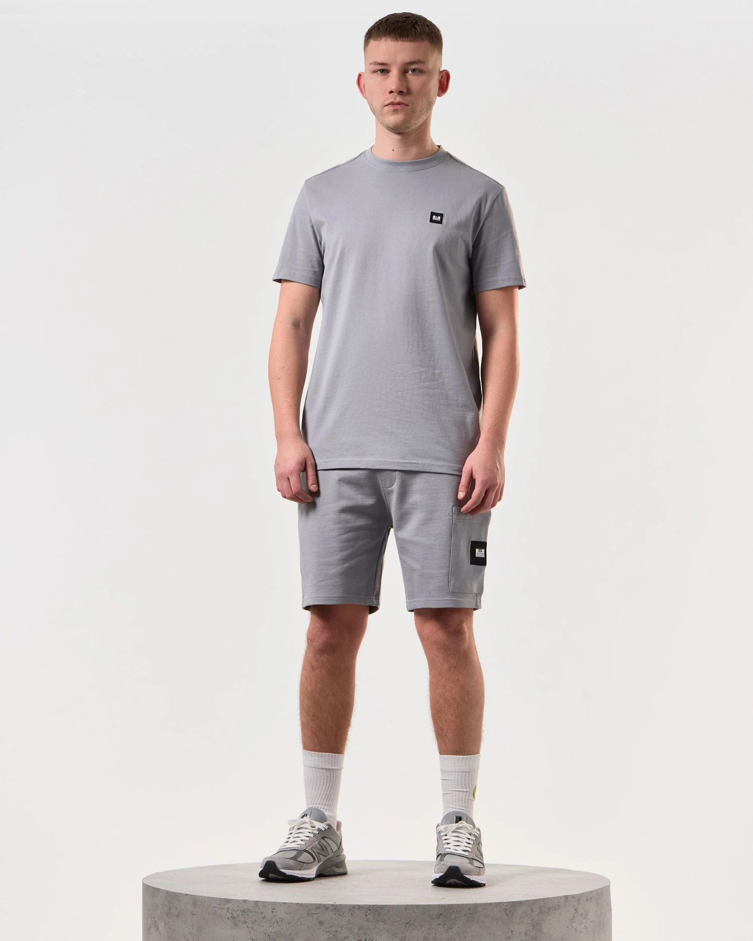Weekend Offender Hawkins Jogger Shorts Smokey Grey 2 Weekend Offender Hawkins Jogger Shorts Smokey Grey - Image 2