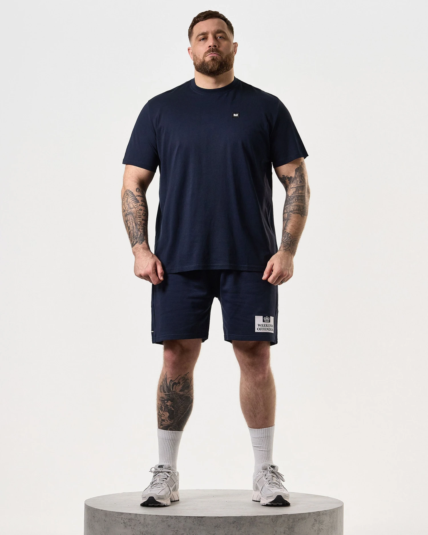 Weekend Offender Cannon Beach T-Shirt Navy - Plus Size 2 Weekend Offender Cannon Beach T-Shirt Navy - Plus Size - Image 2