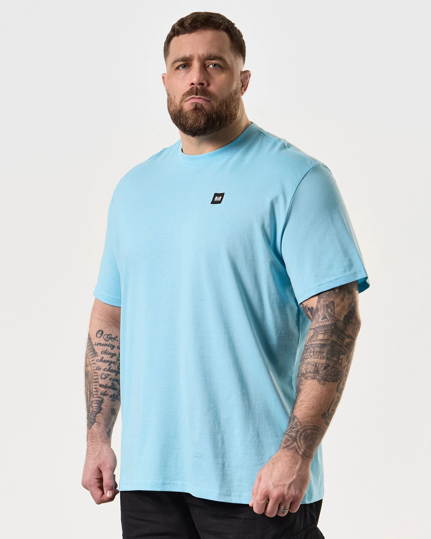 Weekend Offender Cannon Beach T-Shirt Saltwater Blue - Plus Size 3 Weekend Offender Cannon Beach T-Shirt Saltwater Blue - Plus Size - Image 3