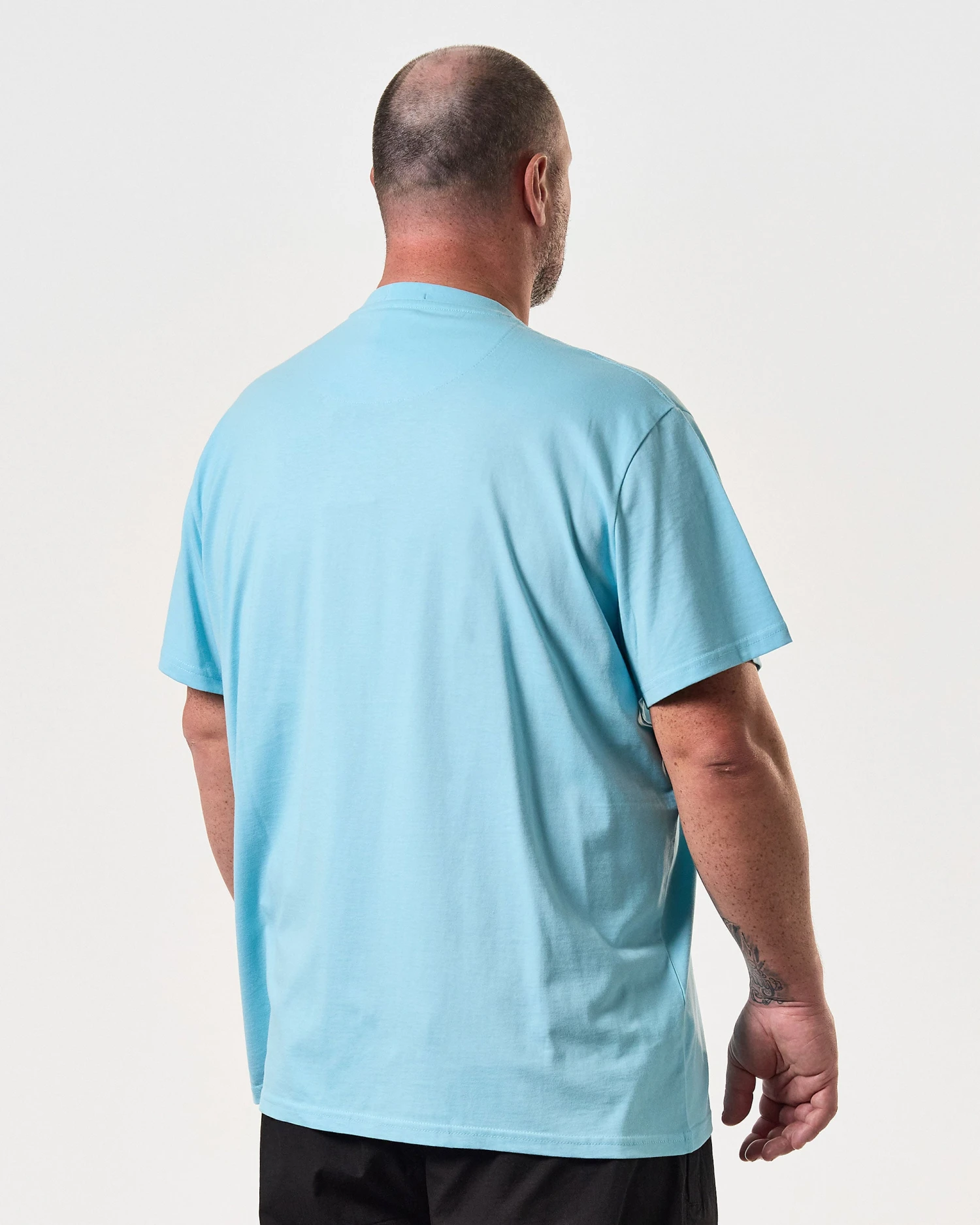 Weekend Offender Millergrove T-Shirt Saltwater Blue/White - Plus Size 4 Weekend Offender Millergrove T-Shirt Saltwater Blue/White - Plus Size - Image 4