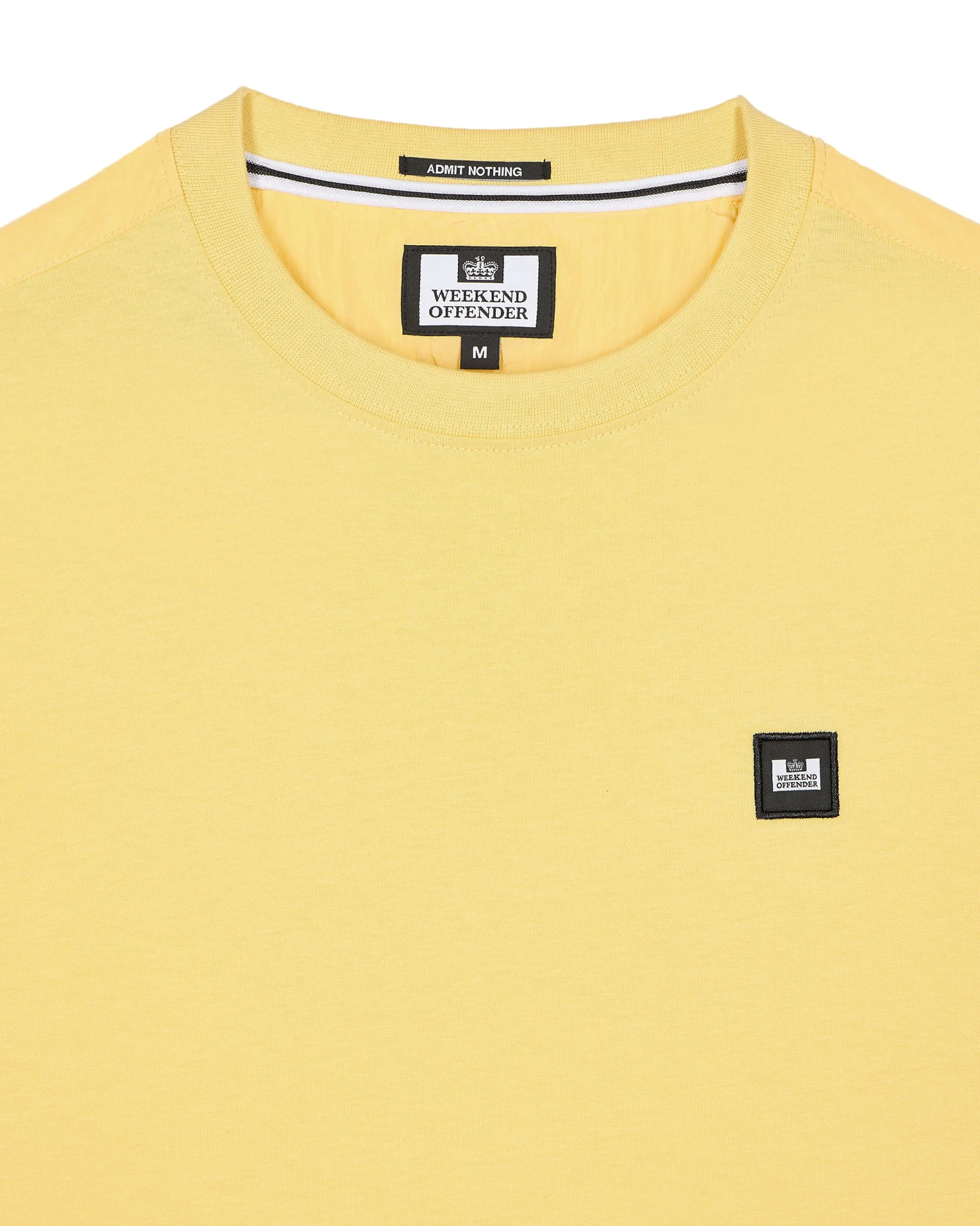 Weekend Offender Garcia T-Shirt Butter Yellow 5 Weekend Offender Garcia T-Shirt Butter Yellow - Image 5