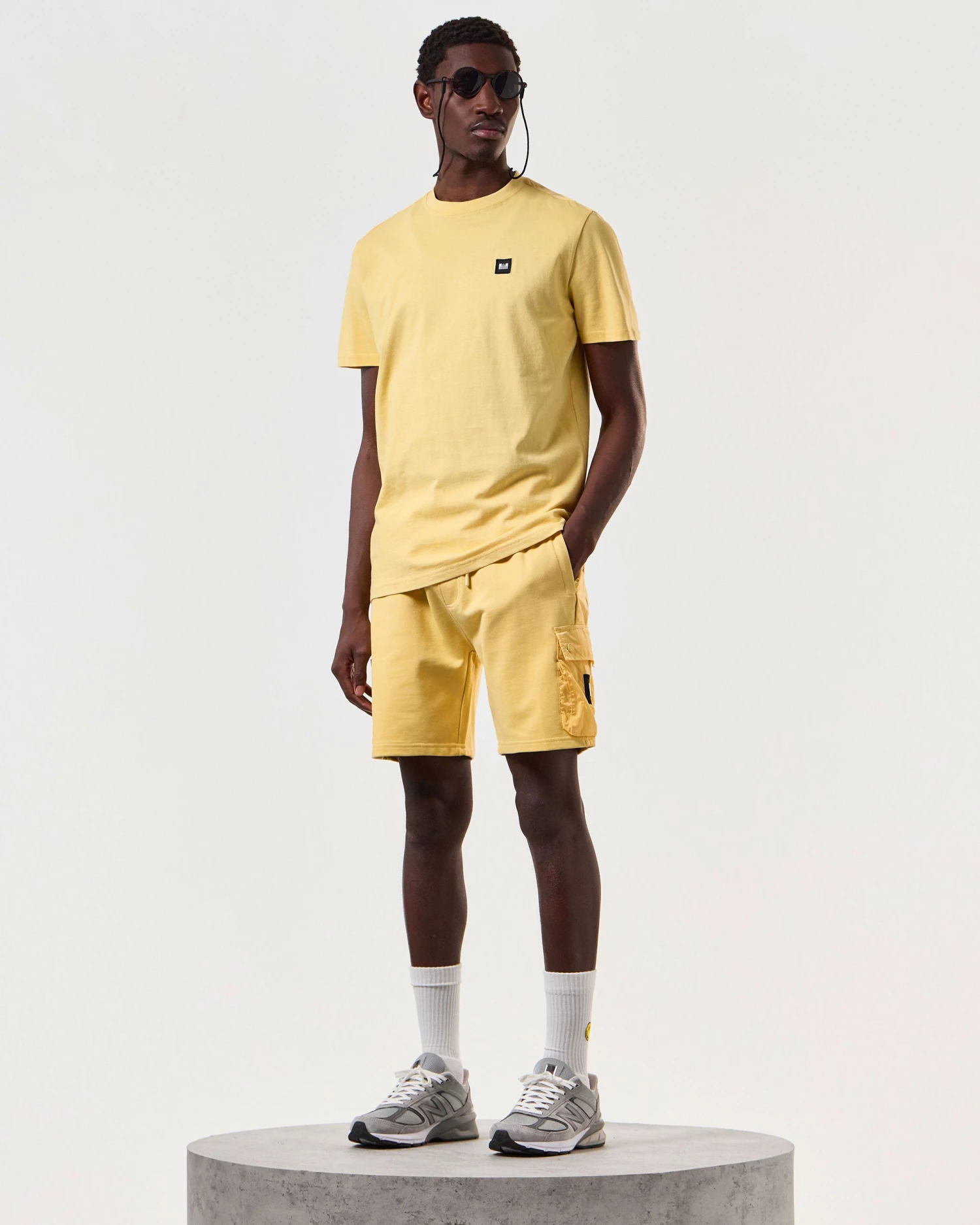 Weekend Offender Garcia T-Shirt Butter Yellow 2 Weekend Offender Garcia T-Shirt Butter Yellow - Image 2