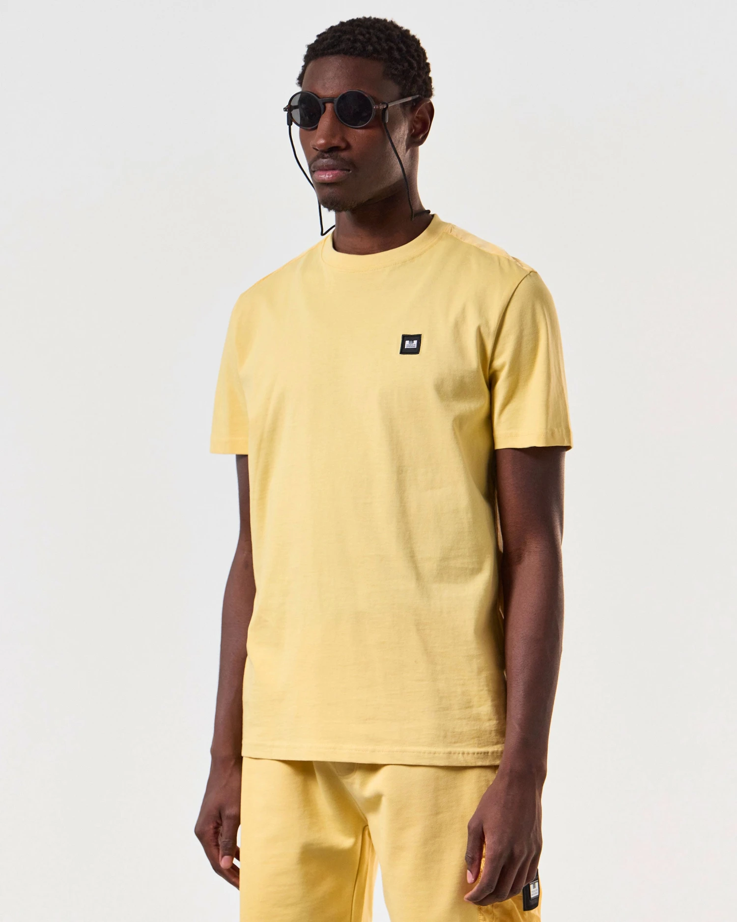 Weekend Offender Garcia T-Shirt Butter Yellow 3 Weekend Offender Garcia T-Shirt Butter Yellow - Image 3