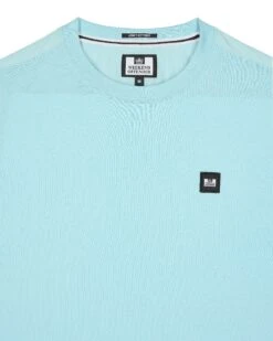 Weekend Offender Garcia T-Shirt Saltwater Blue -Clothing Shop TSSS2403 GARCIA SALTWATER 3018
