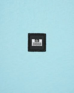 Weekend Offender Garcia T-Shirt Saltwater Blue -Clothing Shop TSSS2403 GARCIA SALTWATER 3019