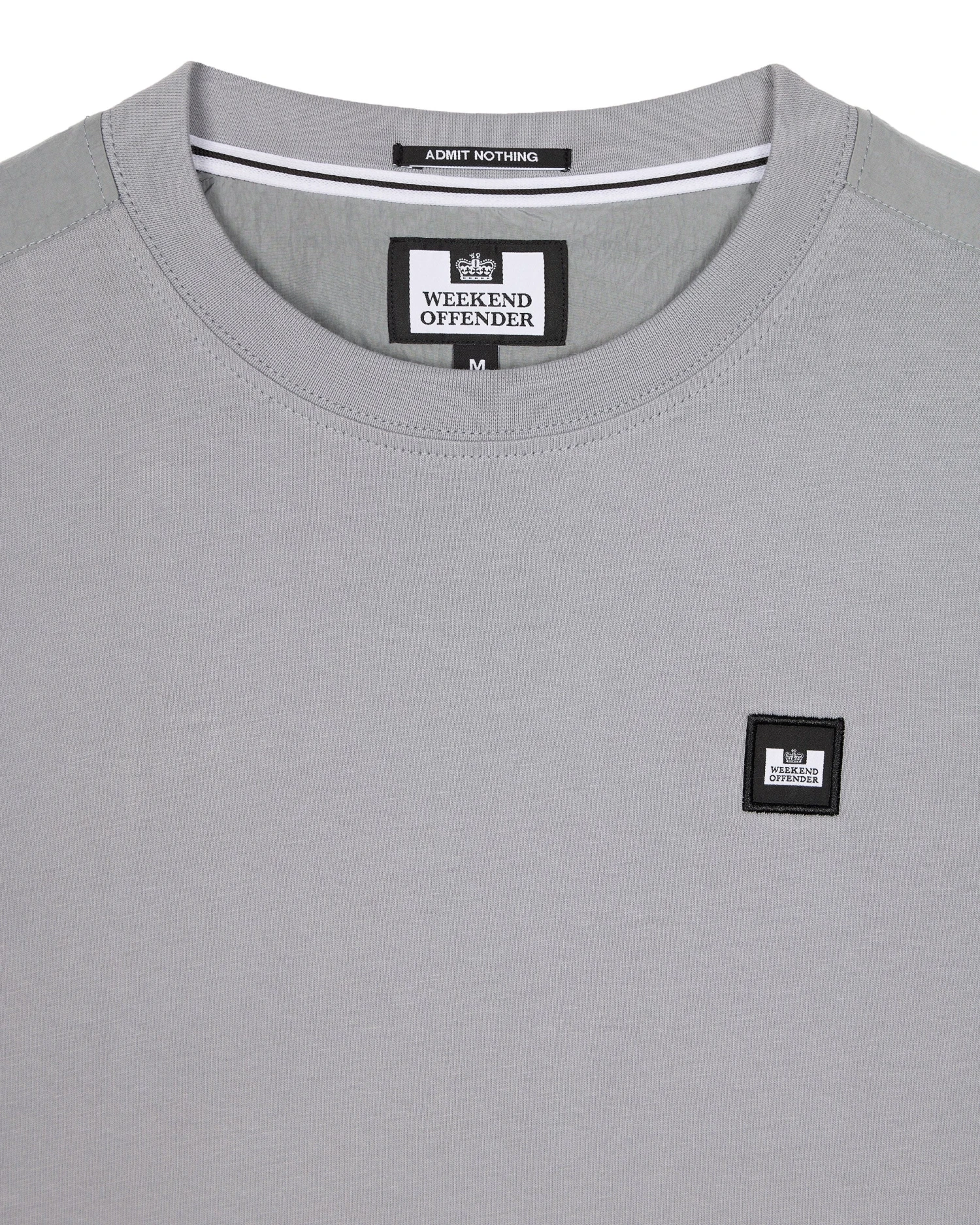 Weekend Offender Garcia T-Shirt Smokey Grey 5 Weekend Offender Garcia T-Shirt Smokey Grey - Image 5