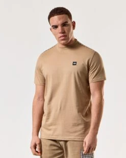 Weekend Offender Manuel T-Shirt Cognac Brown -Clothing Shop TSSS2405 MANUEL COGNAC 4976 MODEL