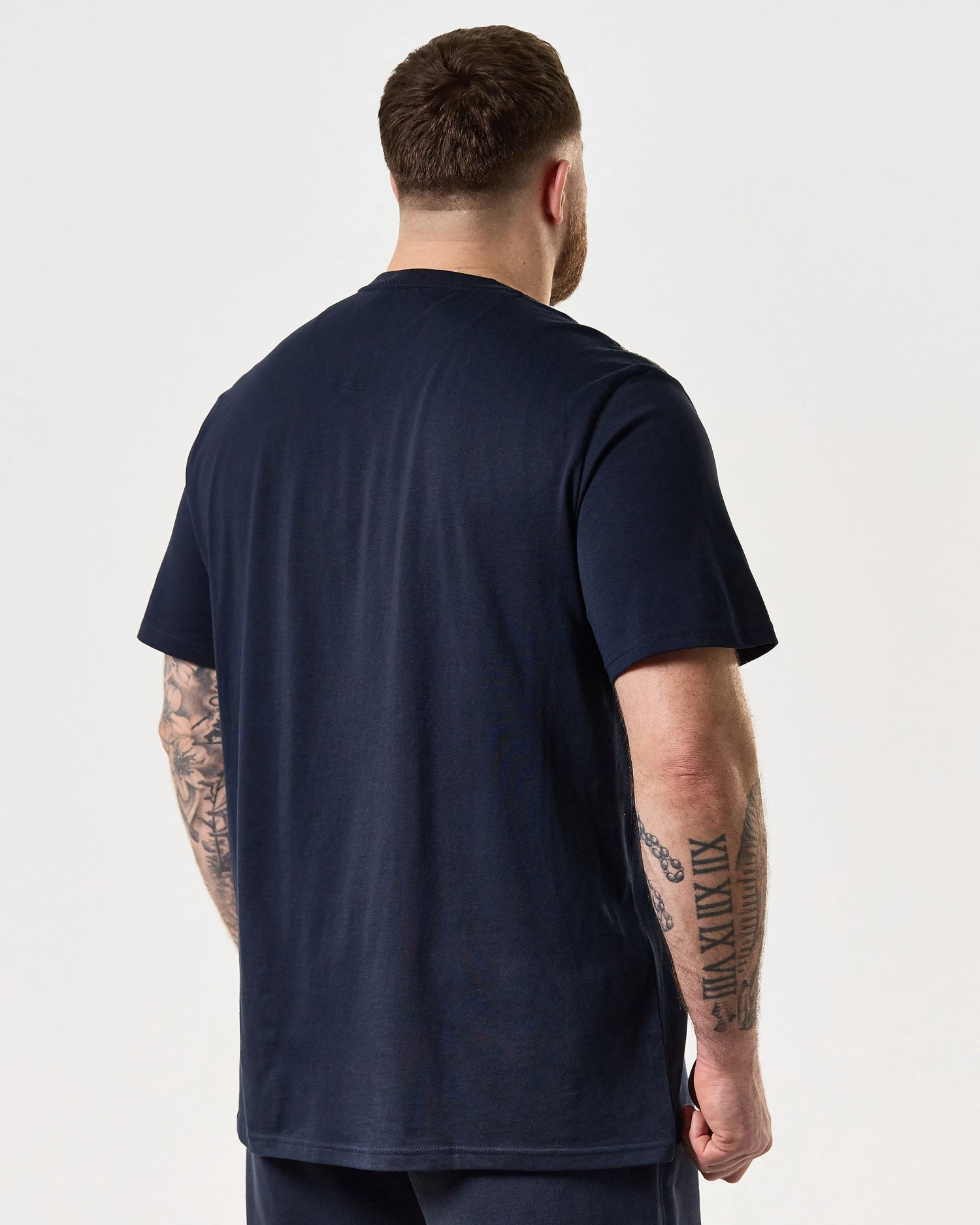 Weekend Offender Manuel T-Shirt Navy - Plus Size 4 Weekend Offender Manuel T-Shirt Navy - Plus Size - Image 4