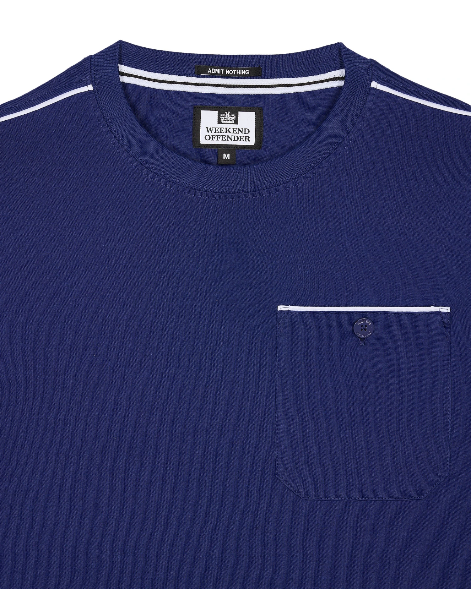 Weekend Offender Kea Pocket T-Shirt Bright Navy 6 Weekend Offender Kea Pocket T-Shirt Bright Navy - Image 6