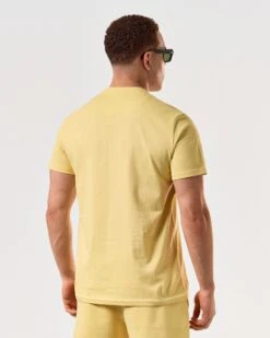 Weekend Offender Kea Pocket T-Shirt Butter Yellow -Clothing Shop TSSS2408 KEA BUTTER 5200 MODEL
