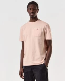 Weekend Offender Kea Pocket T-Shirt Nectar Pink -Clothing Shop TSSS2408 KEA NECTAR 6779