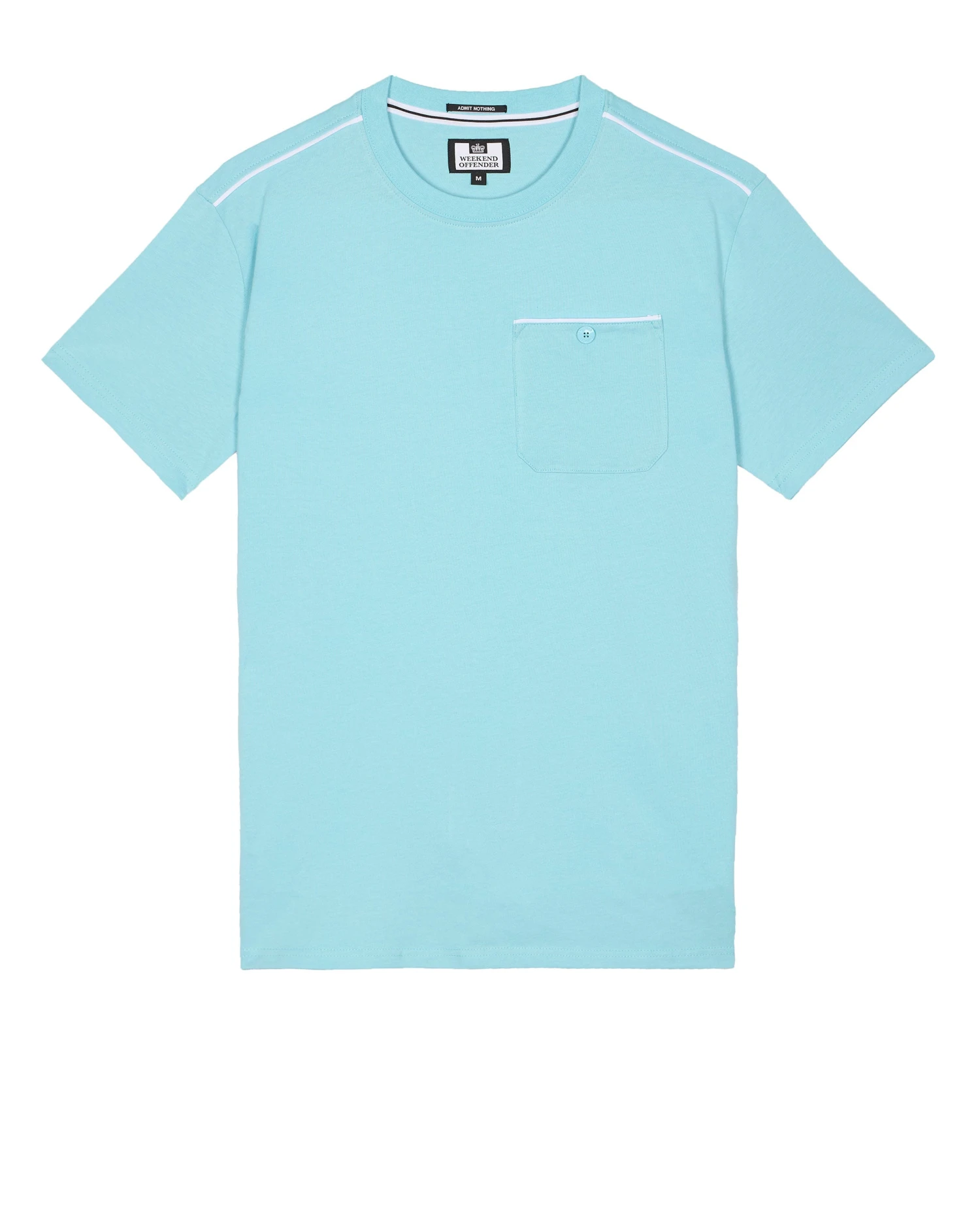 Weekend Offender Kea Pocket T-Shirt Saltwater Blue 1 Weekend Offender Kea Pocket T-Shirt Saltwater Blue
