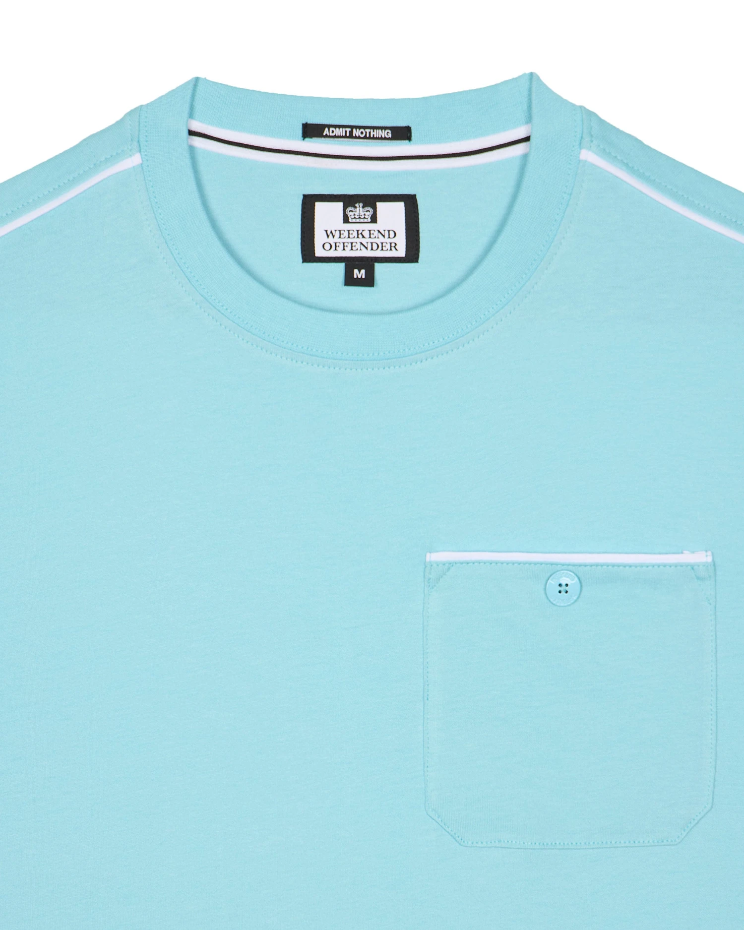 Weekend Offender Kea Pocket T-Shirt Saltwater Blue 5 Weekend Offender Kea Pocket T-Shirt Saltwater Blue - Image 5