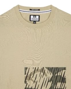 Weekend Offender Noosa T-Shirt Castle Green Rain Camo -Clothing Shop TSSS2410 NOOSA CAMO CASTLE GREEN RAIN CAMO 3545
