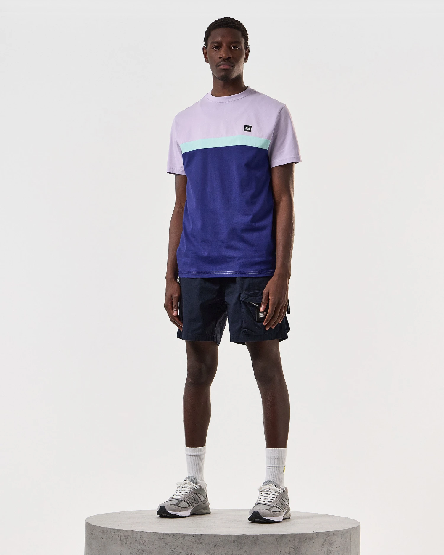 Weekend Offender Murvica T-Shirt Periwinkle 2 Weekend Offender Murvica T-Shirt Periwinkle - Image 2