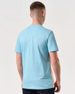 Weekend Offender Murvica T-Shirt Saltwater Blue -Clothing Shop TSSS2412 MURVICA SALTWATER 6105 MODEL
