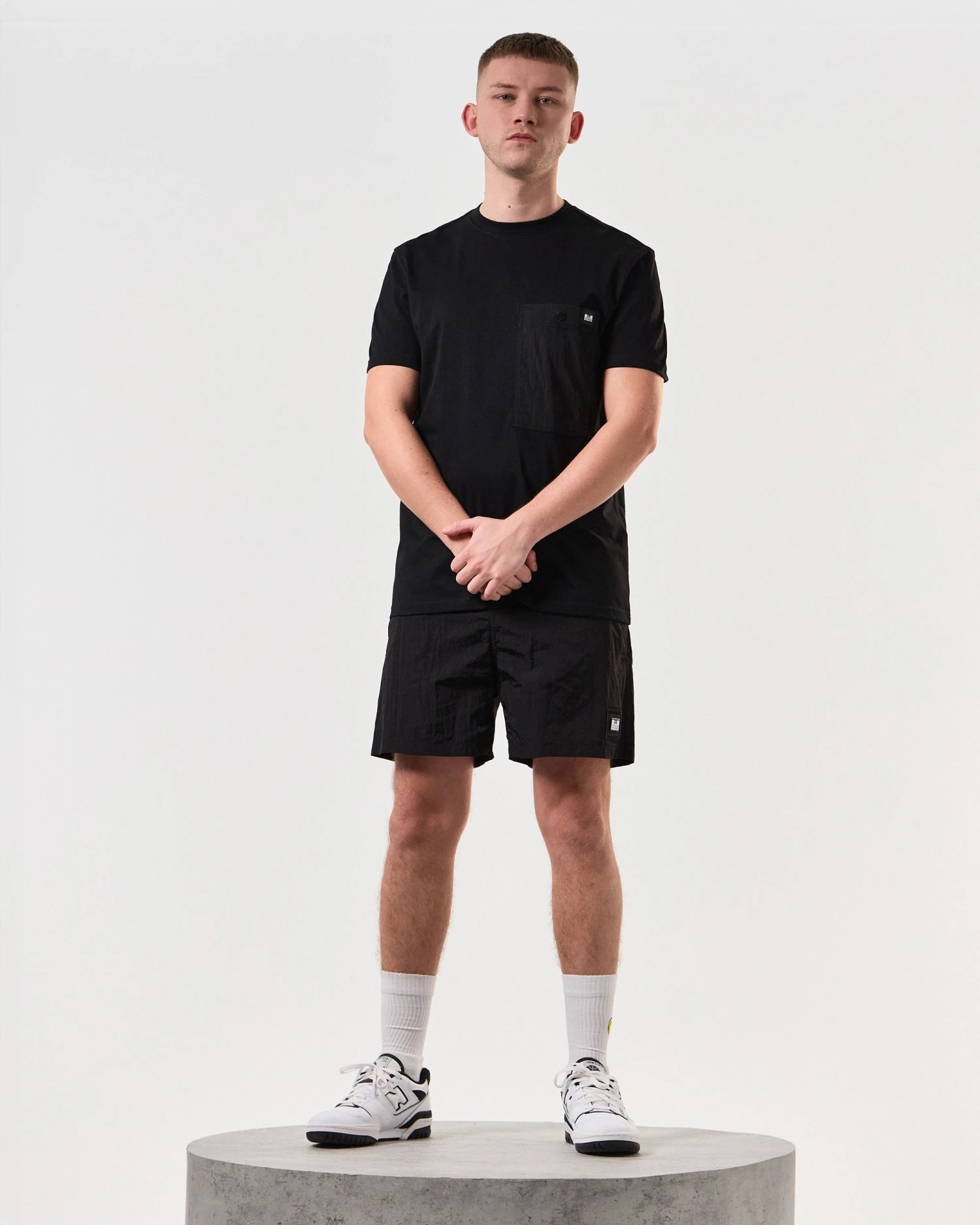 Weekend Offender Tabiti Pocket T-Shirt Black 2 Weekend Offender Tabiti Pocket T-Shirt Black - Image 2