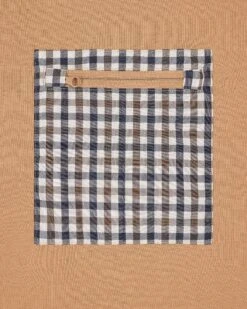 Weekend Offender Gorman Pocket T-Shirt Cognac Brown -Clothing Shop TSSS2416 GORMAN COGNAC 5475