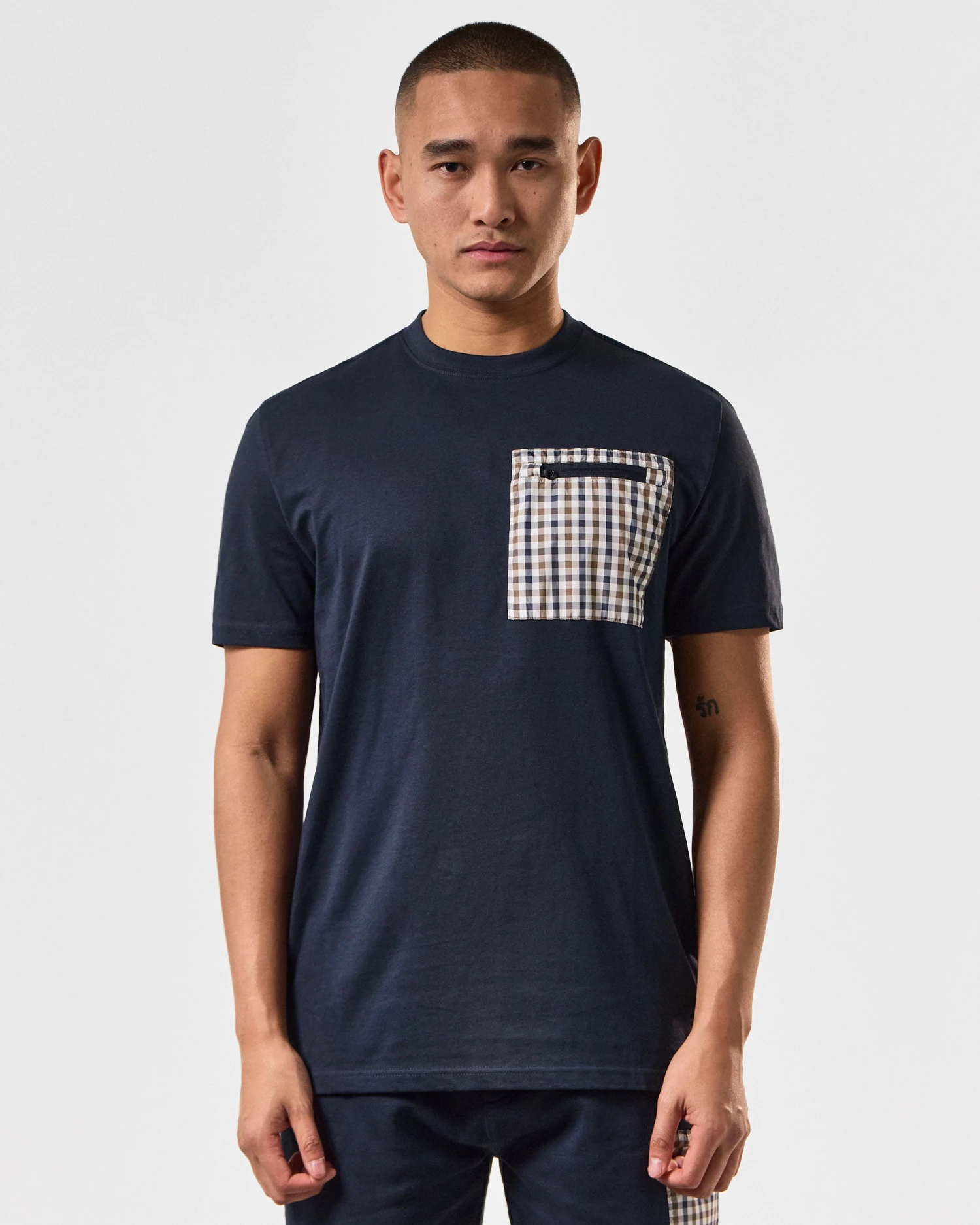 Weekend Offender Gorman Pocket T-Shirt Navy 3 Weekend Offender Gorman Pocket T-Shirt Navy - Image 3