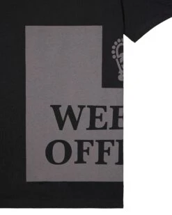 Weekend Offender Ryan T-Shirt Black -Clothing Shop TSSS2417 RYAN BLACK 3497