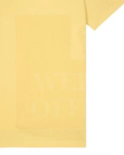 Weekend Offender Ryan T-Shirt Butter Yellow -Clothing Shop TSSS2417 RYAN BUTTER 3536