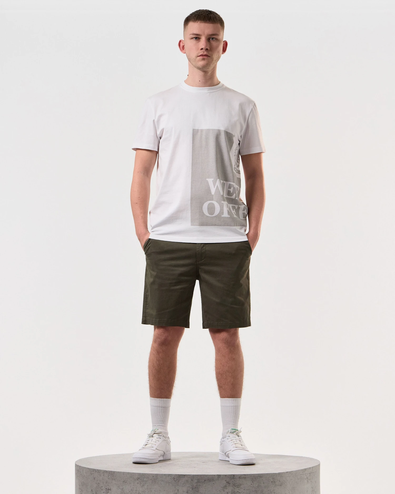 Weekend Offender Ryan T-Shirt White 3 Weekend Offender Ryan T-Shirt White - Image 3