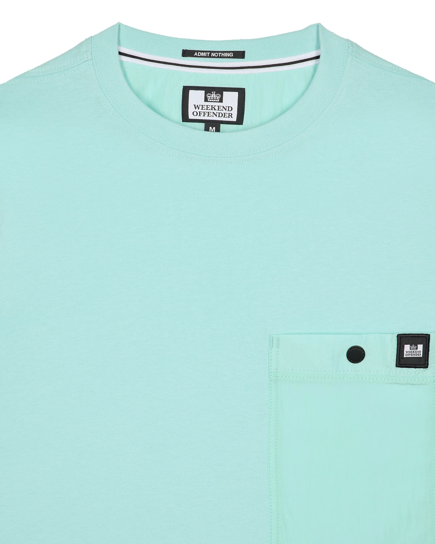 Weekend Offender Tabiti Pocket T-Shirt Celeste Green 5 Weekend Offender Tabiti Pocket T-Shirt Celeste Green - Image 5