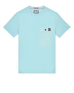 Weekend Offender Tabiti Pocket T-Shirt Saltwater Blue