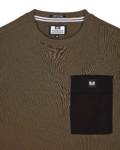 Weekend Offender Stiniva T-Shirt Castle Green -Clothing Shop TSSS2419 STINIVA CASTLE GREEN 3324