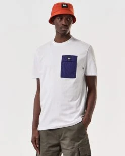 Weekend Offender Stiniva T-Shirt White 8 Weekend Offender Stiniva T-Shirt White -Clothing Shop TSSS2419 STINIVA WHITE 7084