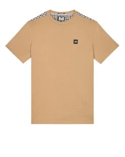Weekend Offender Diaz T-Shirt Cognac Brown