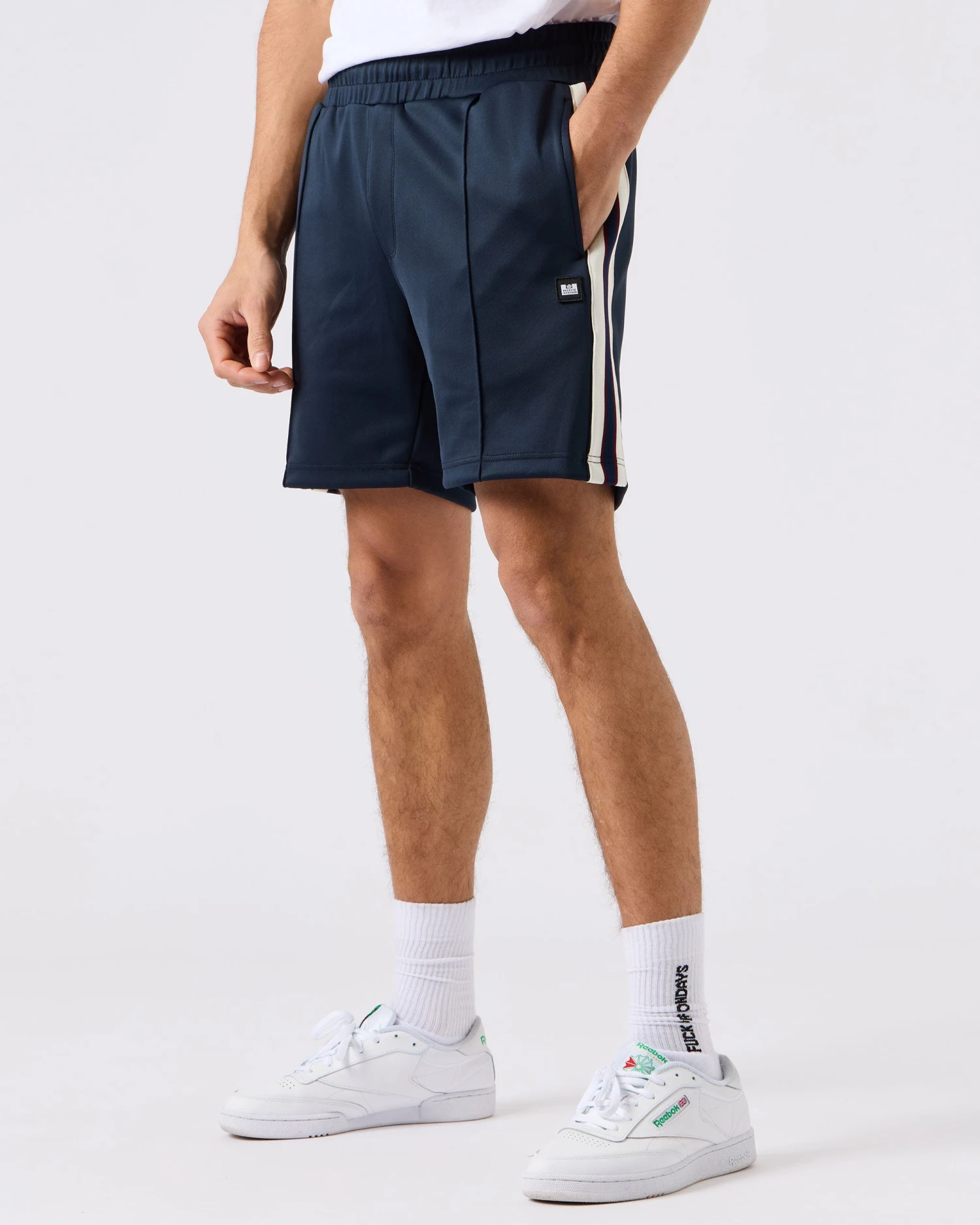 Weekend Offender Usyk Track Shorts Navy 2 Weekend Offender Usyk Track Shorts Navy - Image 2