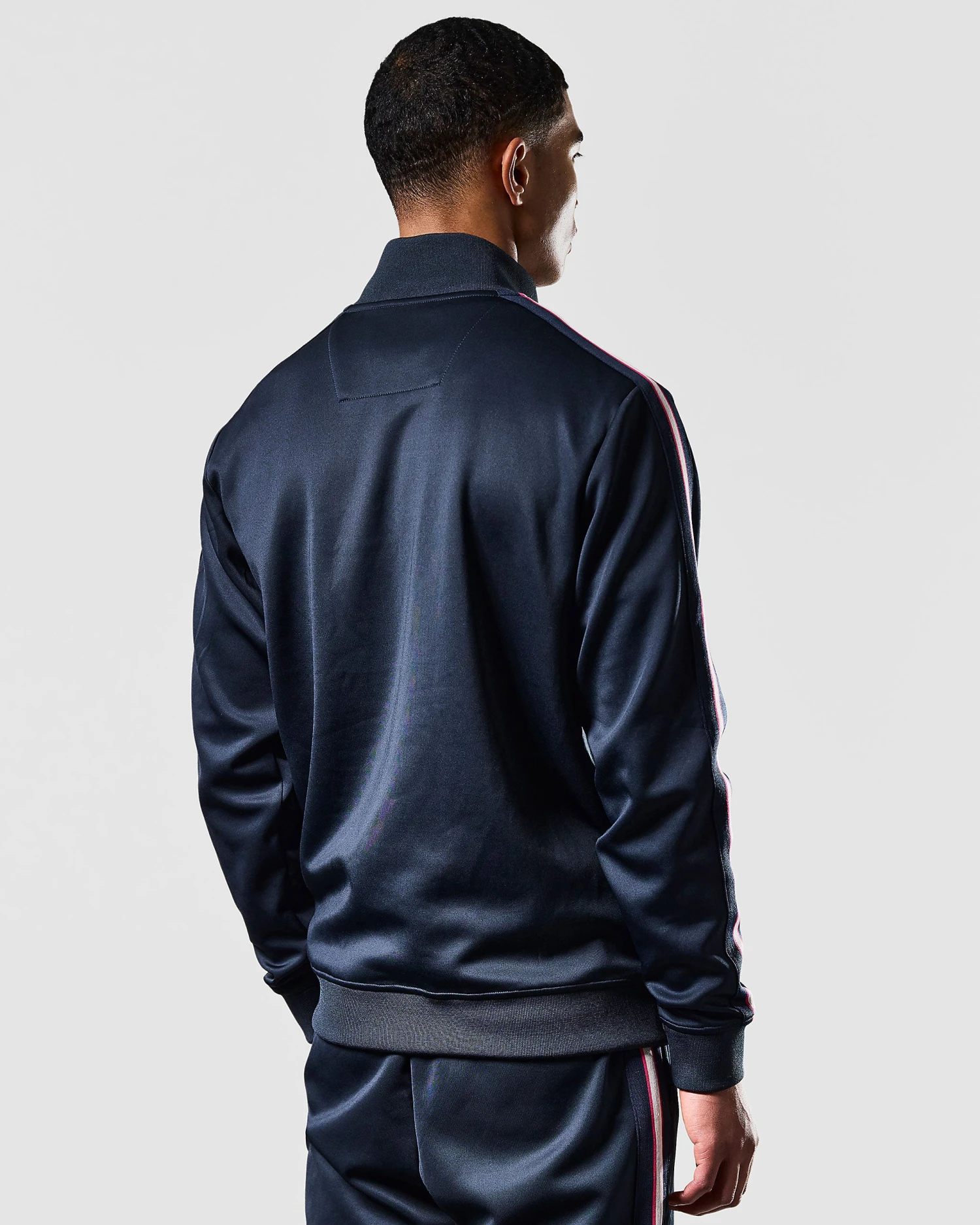 Weekend Offender Pawsa Taped Track Top Navy 4 Weekend Offender Pawsa Taped Track Top Navy - Image 4