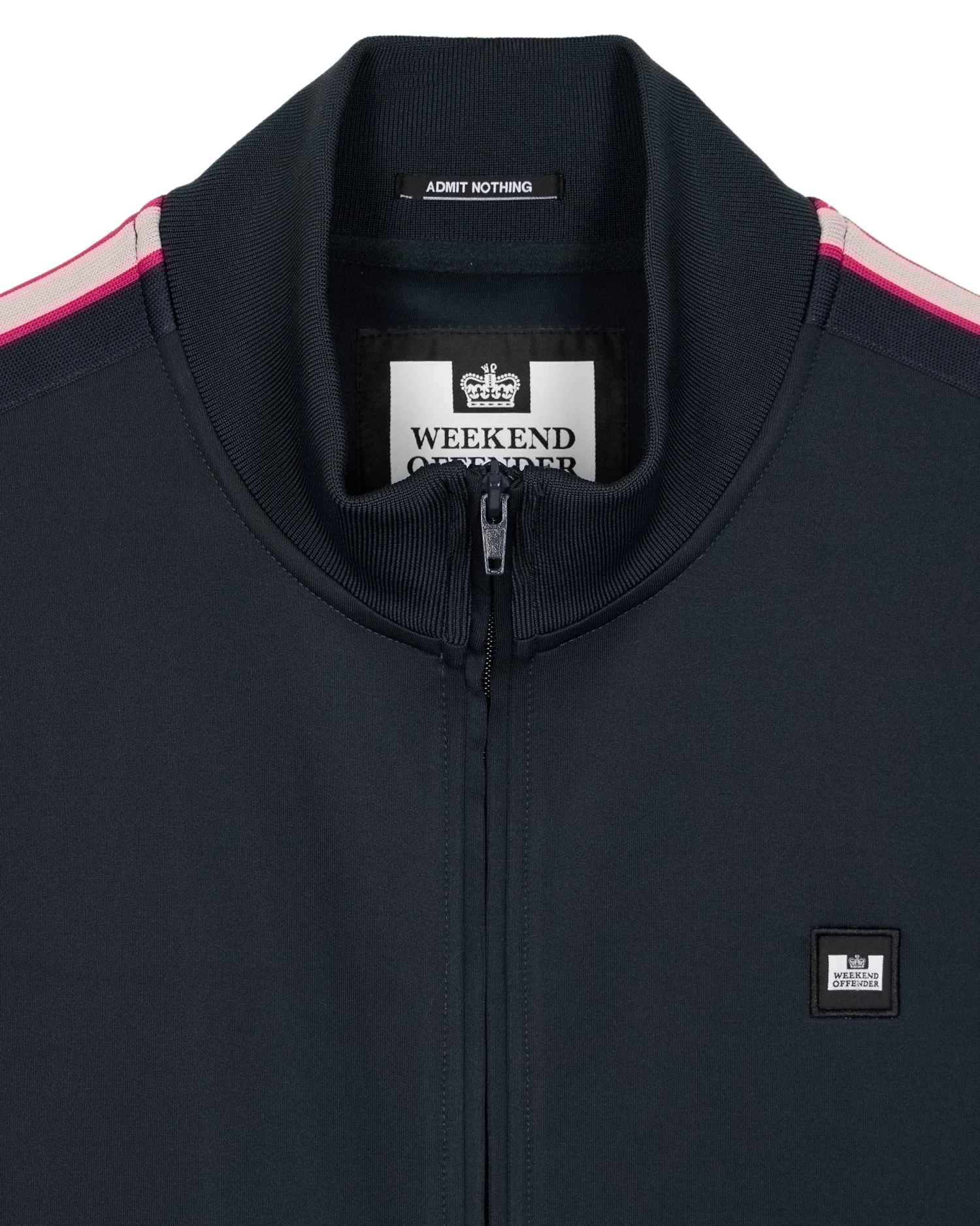 Weekend Offender Pawsa Taped Track Top Navy 5 Weekend Offender Pawsa Taped Track Top Navy - Image 5