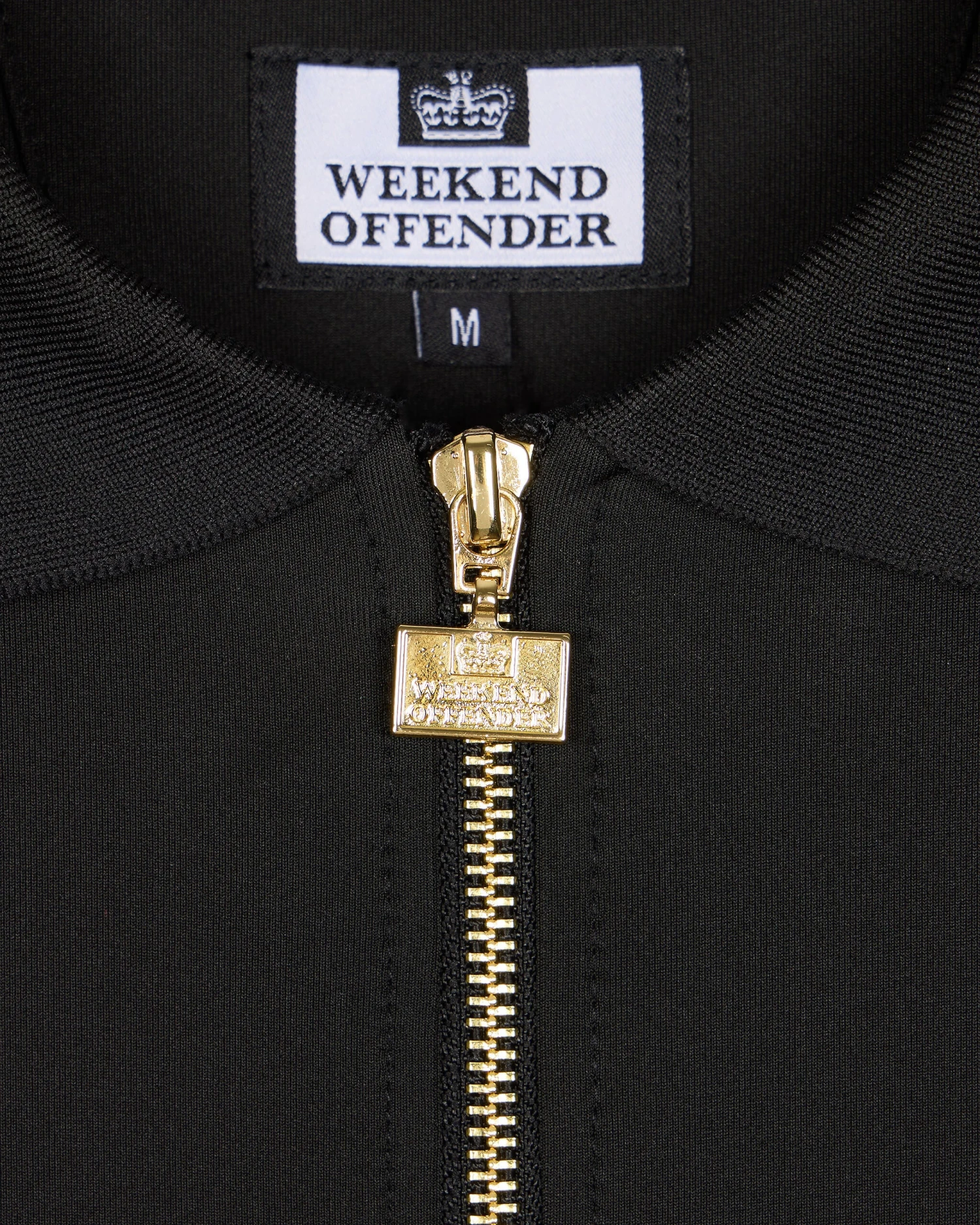 Weekend Offender Ramirez Track Top Black 6 Weekend Offender Ramirez Track Top Black - Image 6