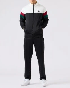 Weekend Offender Vendetti Track Pants Black -Clothing Shop TTSS2303 VENDETTI TRACK TOP BLACK 3724