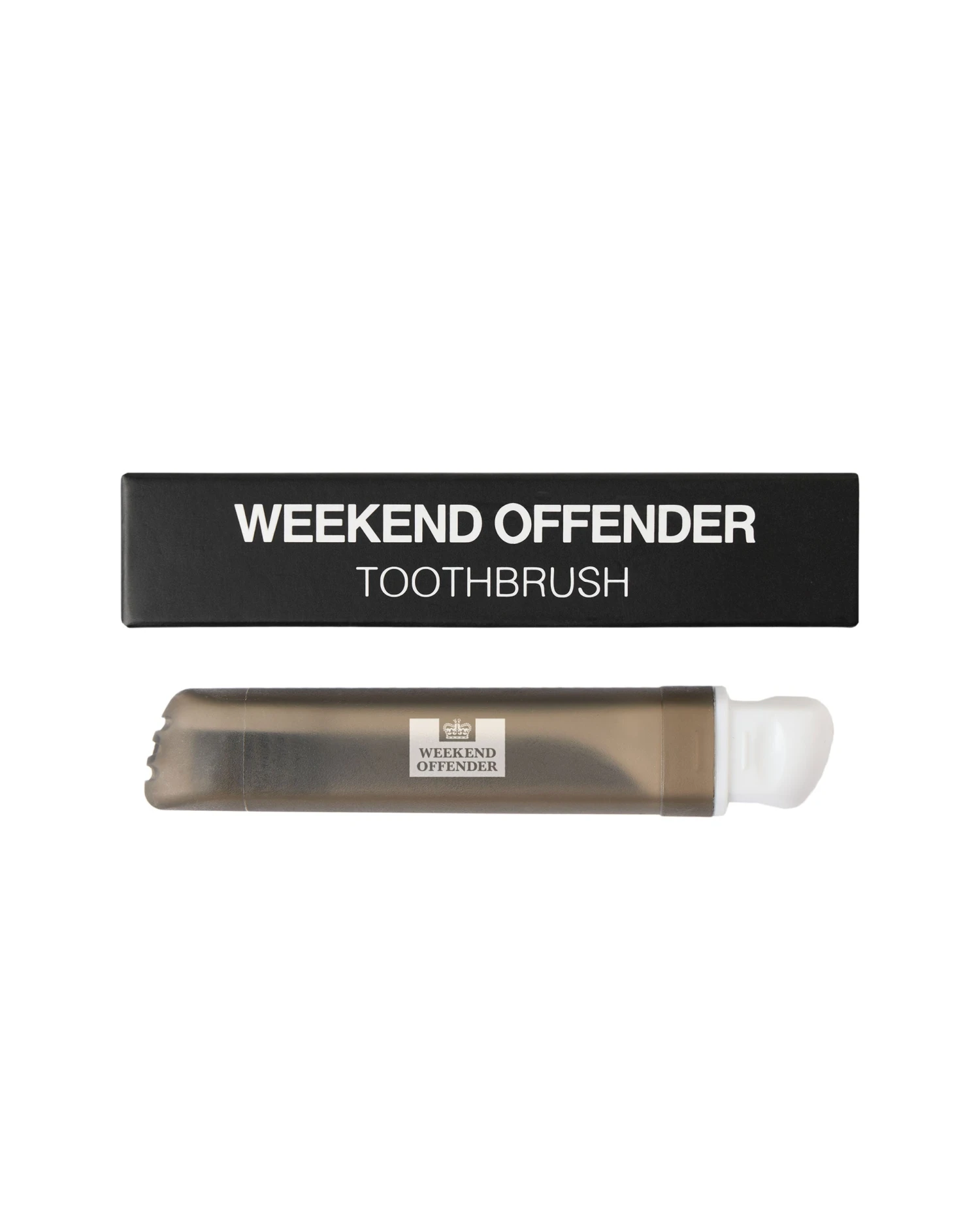 Weekend Offender Travel Toothbrush Black 2 Weekend Offender Travel Toothbrush Black - Image 2