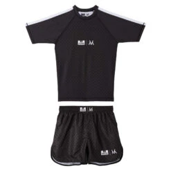 Weekend Offender Violent Money Rashguard And Shorts Set Black
