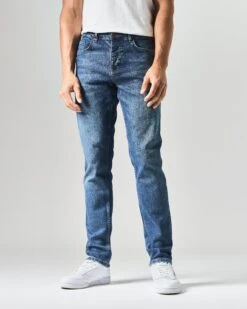 Weekend Offender 444 Tapered Washed Vintage Denim Jeans -Clothing Shop WASHED VINTAGE TAPERED 2209 MODEL