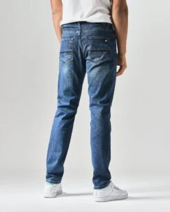 Weekend Offender 444 Tapered Washed Vintage Denim Jeans -Clothing Shop WASHED VINTAGE TAPERED 2219 MODEL