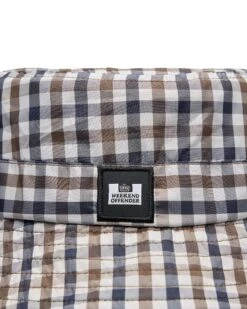 Weekend Offender Queensland Bucket Hat Mid House Check -Clothing Shop WOACC01 QUEENSLAND MID HOUSE CHECK 10274